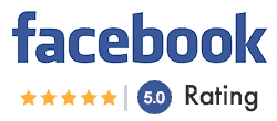 Facebook 5.0 Rating badge